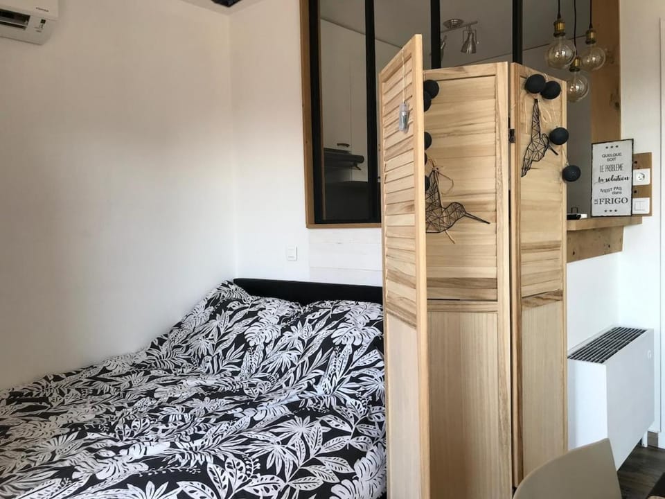 Grand studio Bord de Mer Beachfront Apartment in Cagnes-sur-Mer