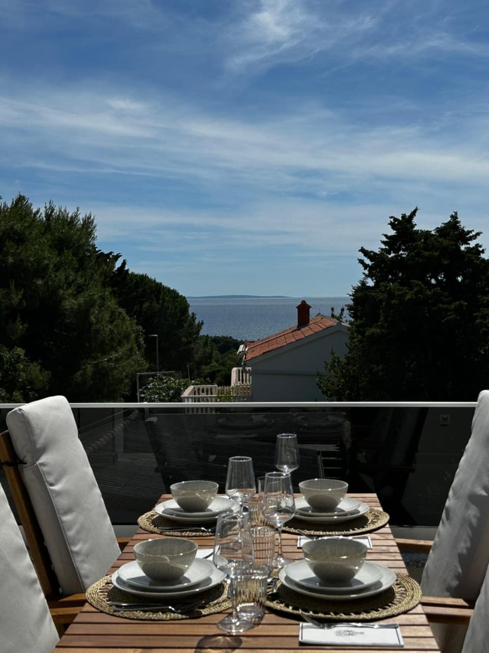Dining area, Sea view