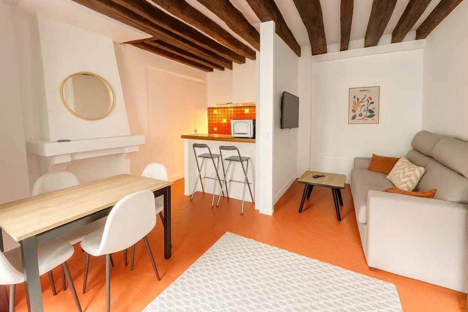 Appartement charmant ile saint louis Paris 4 - 4P Apartment in Paris