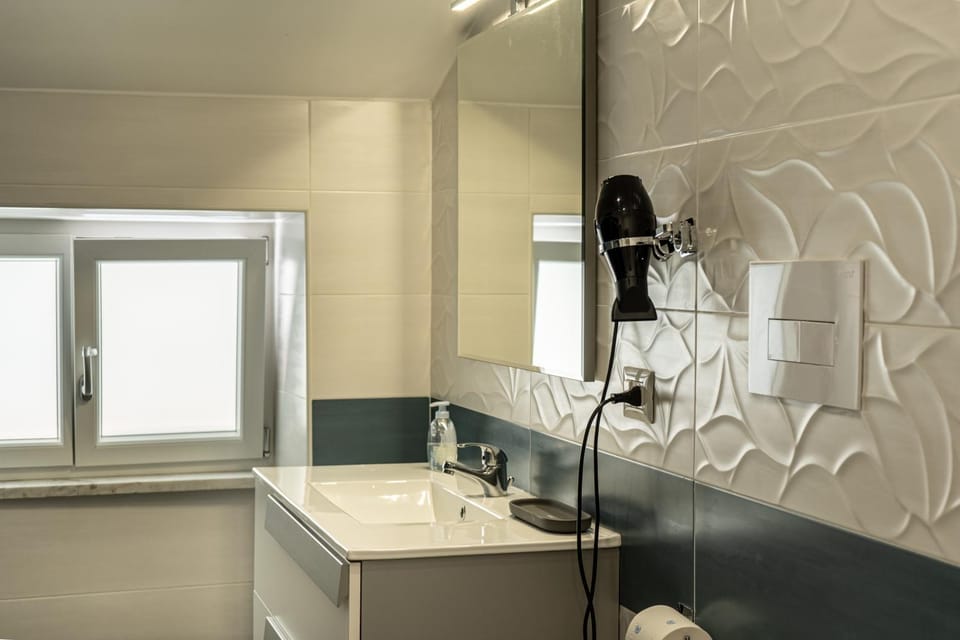 Bathroom, hair dryier
