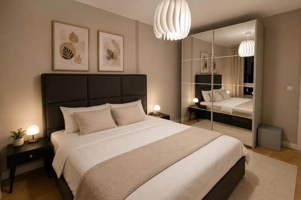 Bed, Bedroom