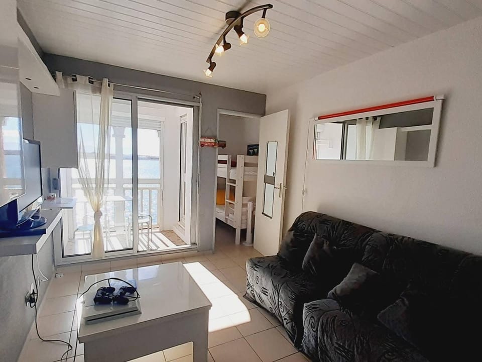 Studio traversant avec parking, vue lac - 4 pers. - FR-1-81-784 Apartment in Le Barcarès