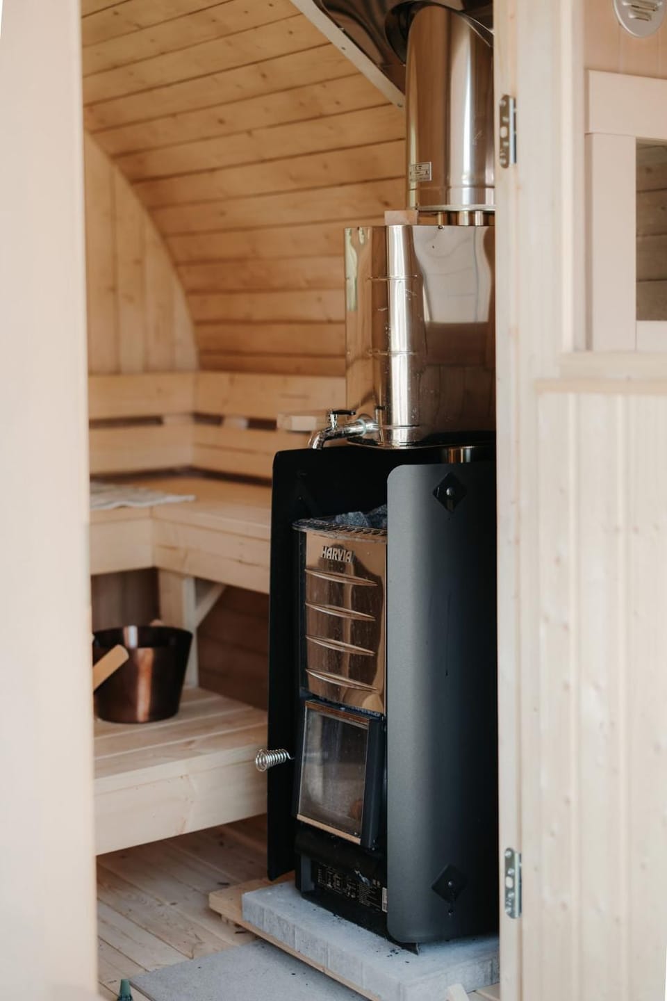 Cozy forest cabin with wood-fired sauna Cabin in Finland