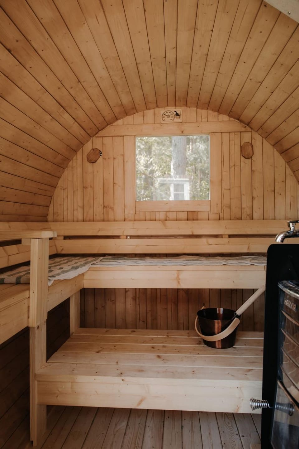 Cozy forest cabin with wood-fired sauna Cabin in Finland