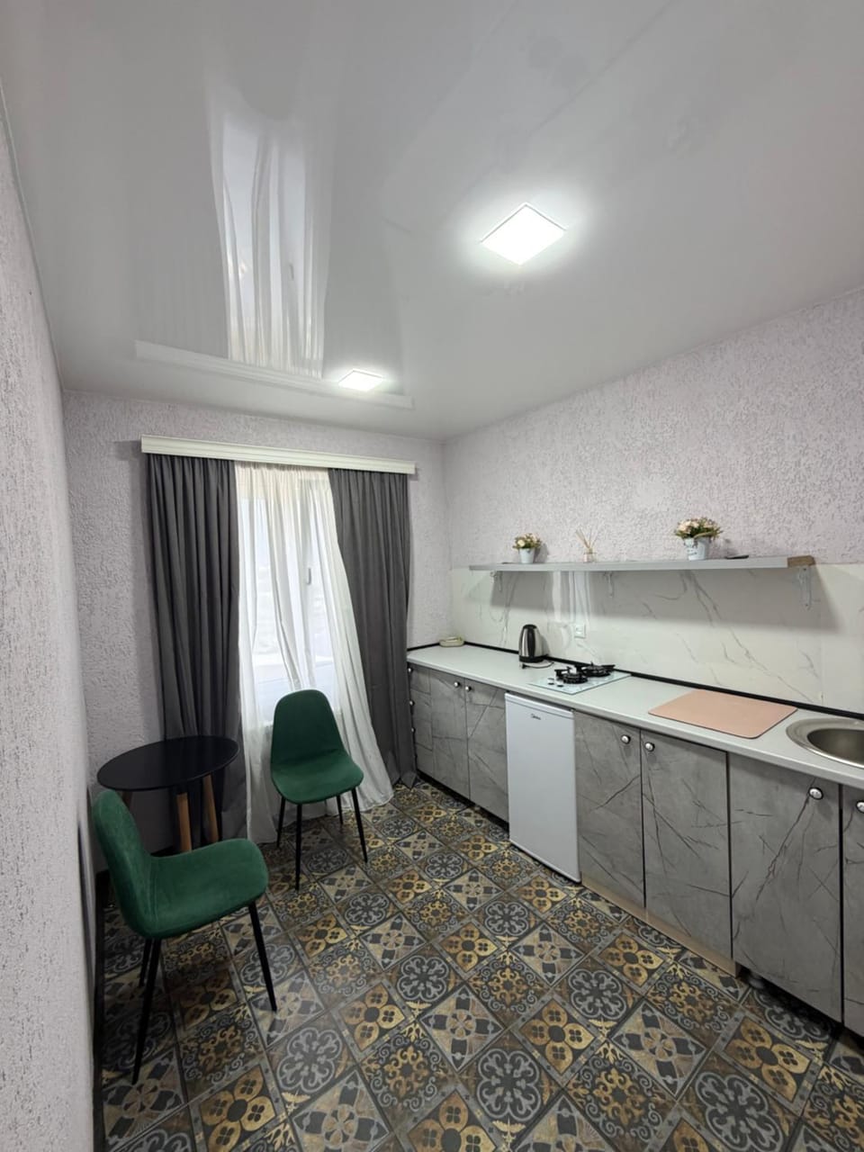 Kitchen or kitchenette, kitchen