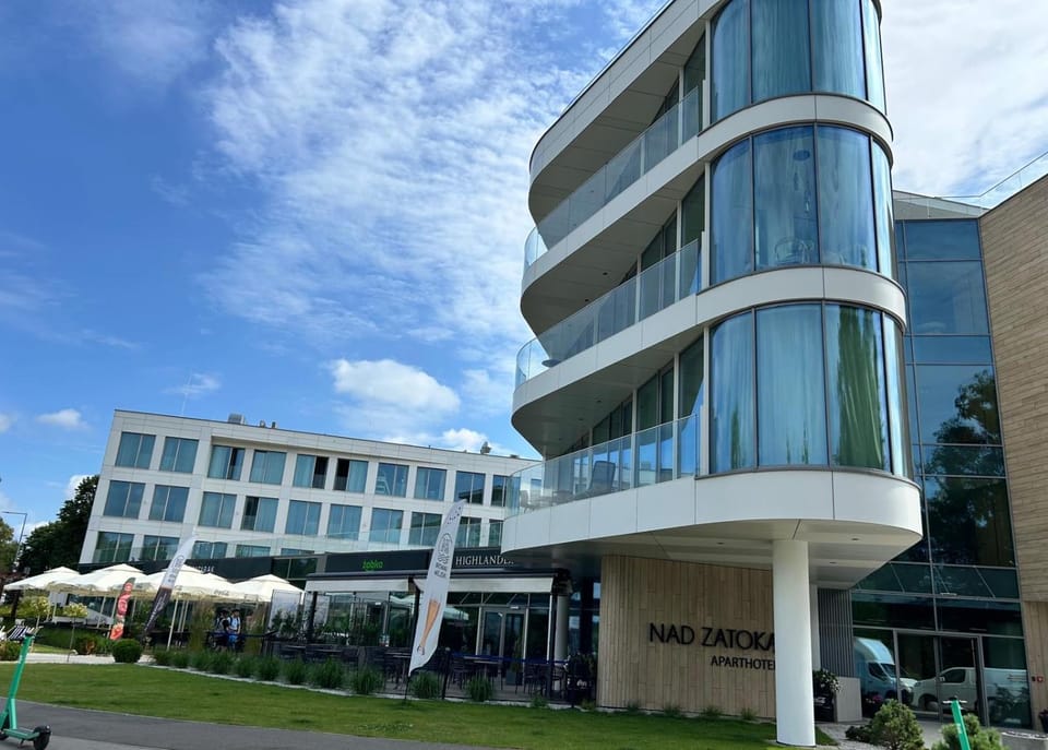 Apartament Perłowy 128 Kapitańska 2 Olsztyn nad Zatoką plaża Miejska Apartment in Poland