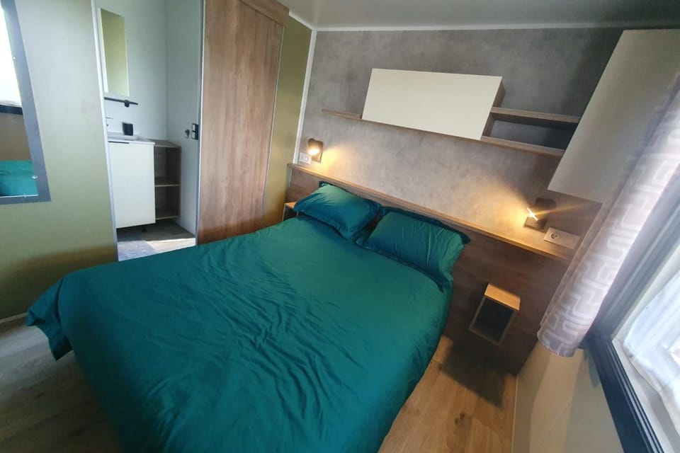 Mobilhome - 6 pers - vu sur étang House in Canet-en-Roussillon