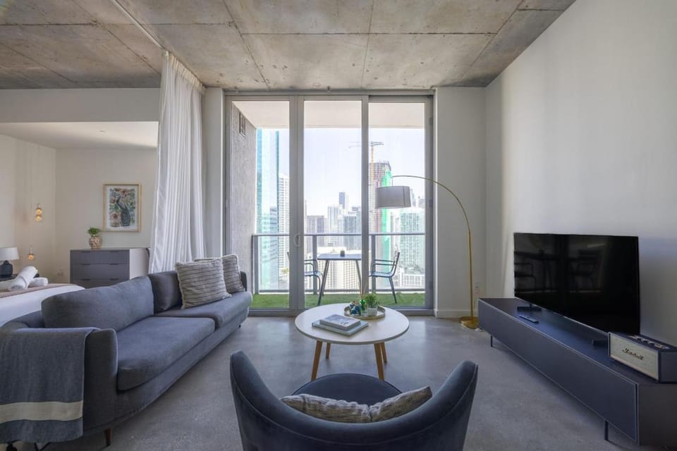 Modern Studio by Brickell & Beach Apartment in Miami