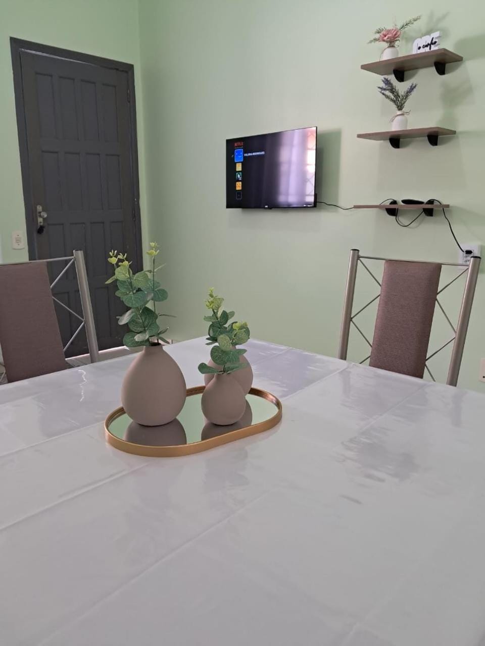 01-Apartamento no centro com Wi-Fi ideal para família Apartment in State of Mato Grosso, Brazil