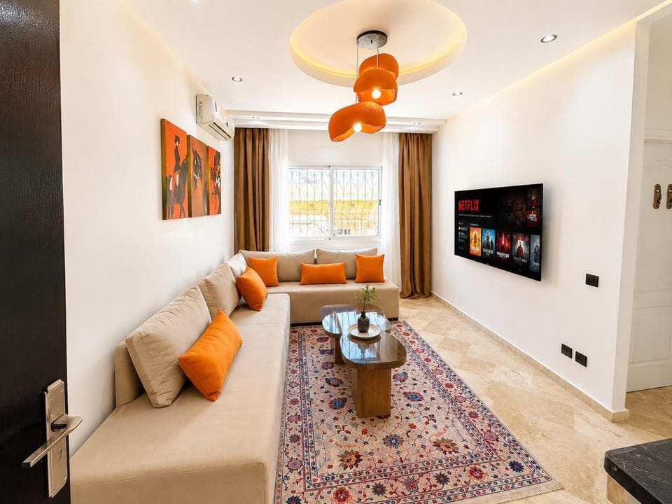 The Orange Oasis Marrakech City Centre Free parking Apartment in Marrakesh