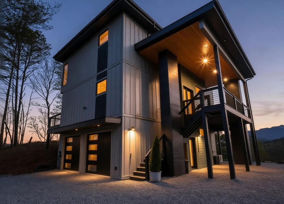 Rockledge - Dandelion - private, lakeside community docks, view of Fontana Lake House in Stecoah