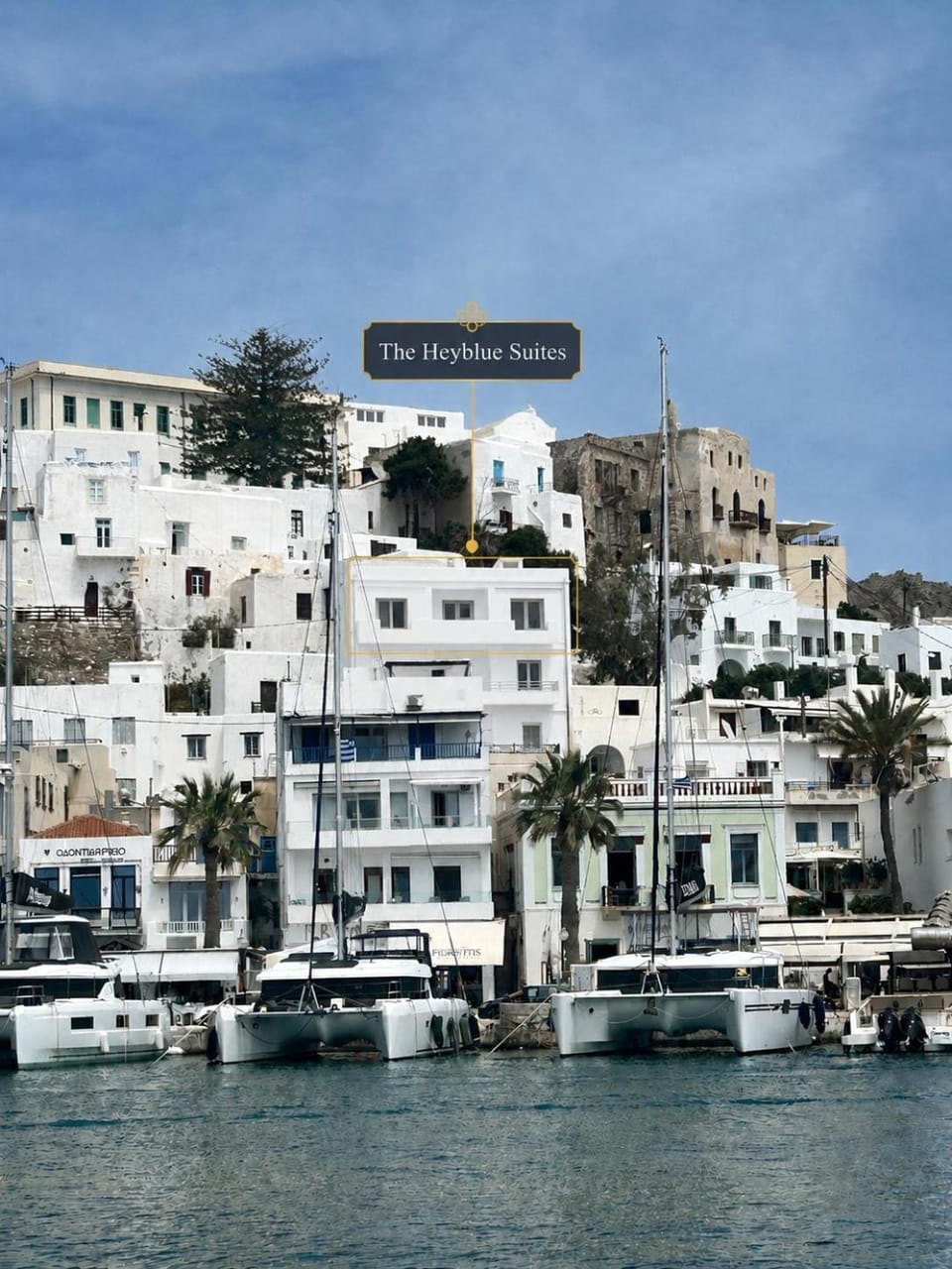 The Heyblue Suite T House in Naxos