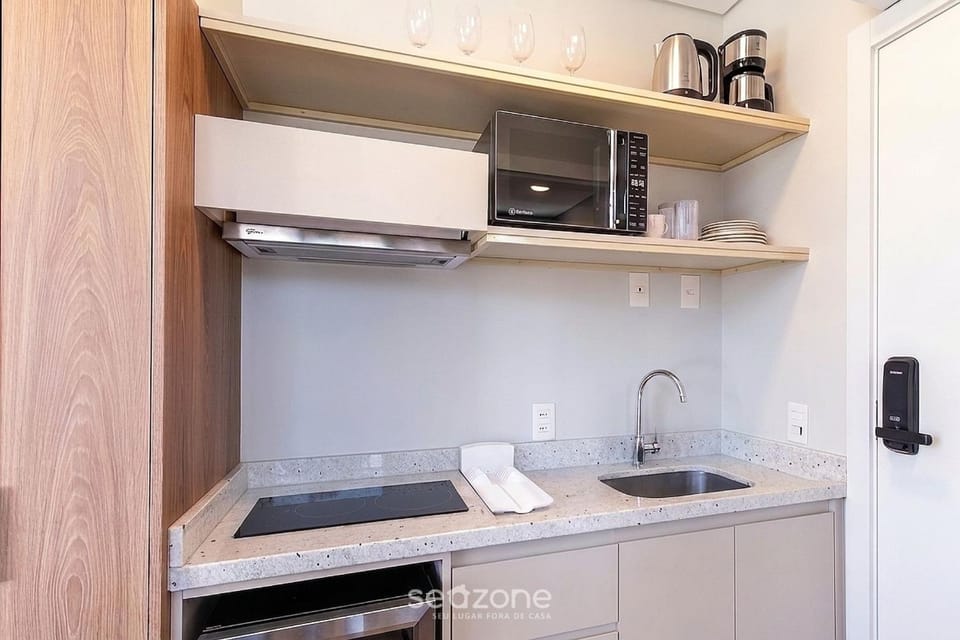 Studio w/ City View in Condo. UST0408 Apartment in Urubici