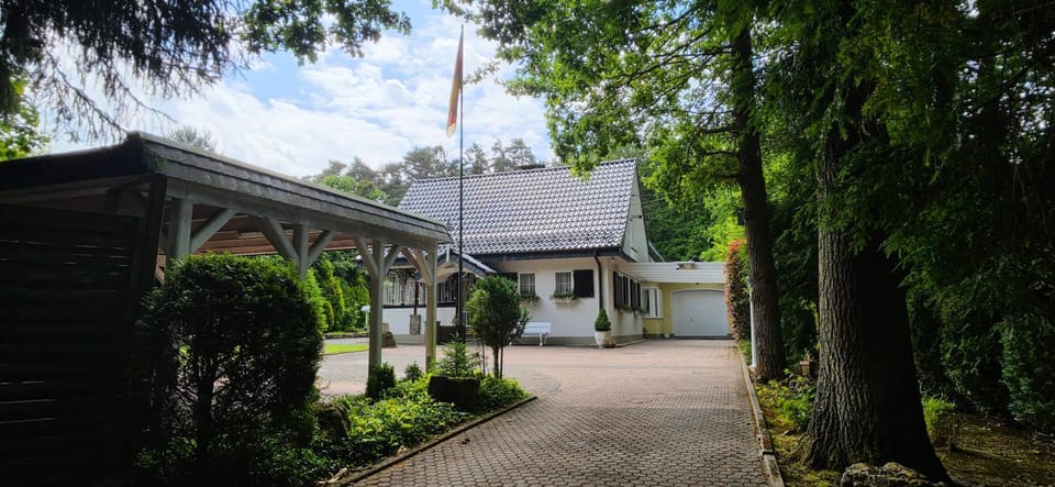 Property building, Garden view