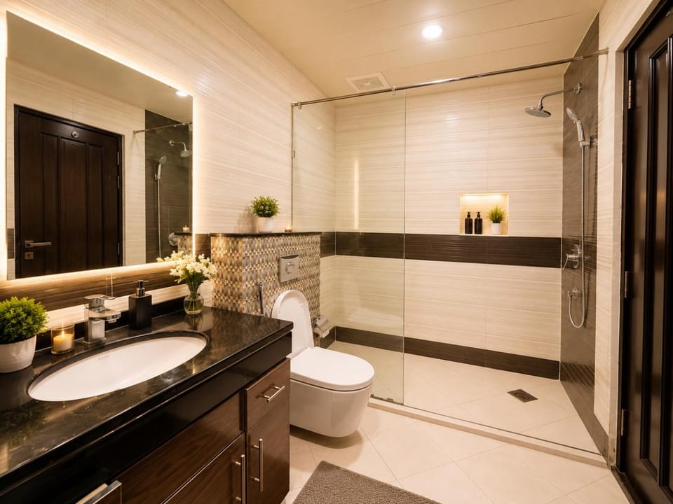 Shower, Bathroom