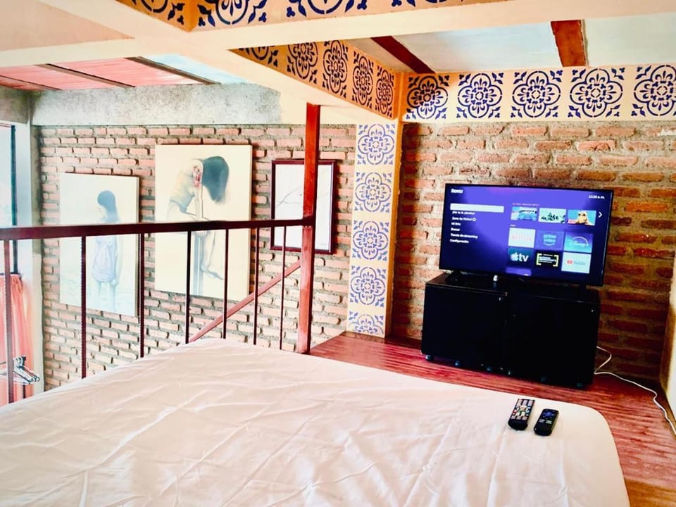 Bed, TV and multimedia