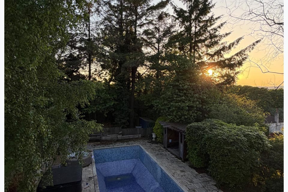 Day, Pool view, Sunset