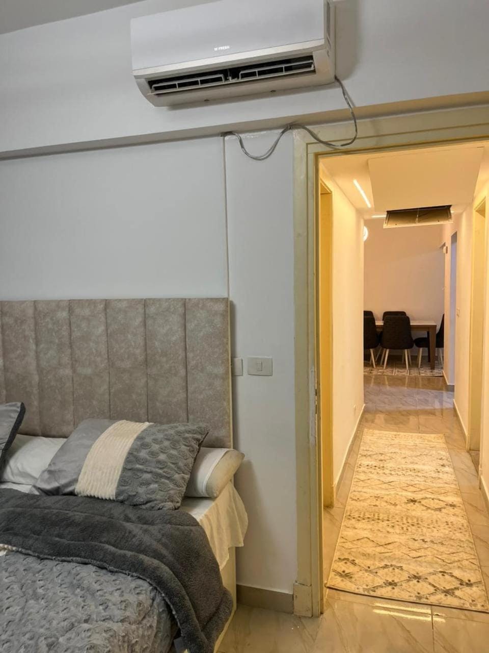 In my city, 2 bedrooms and 2 bathrooms Apartment in New Cairo City