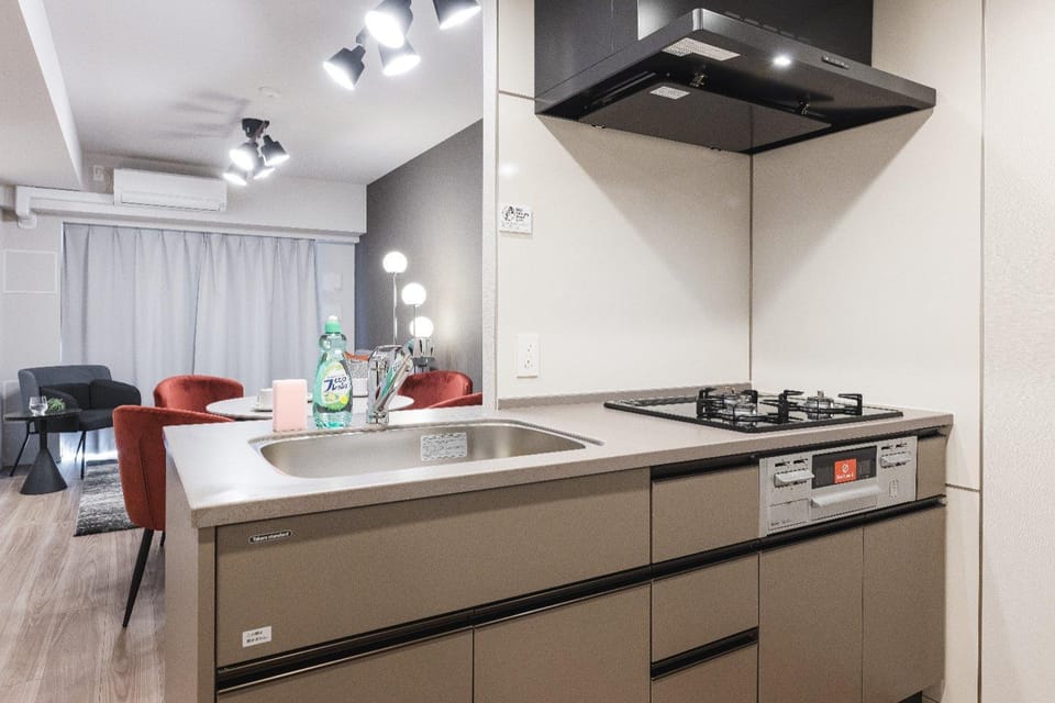 Kitchen or kitchenette, kitchen