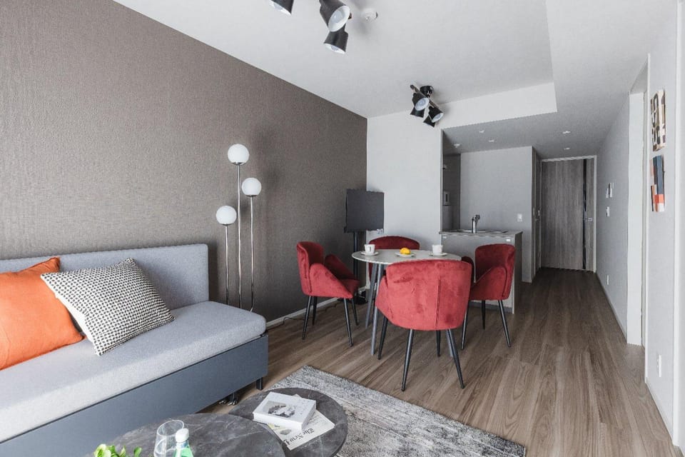 Living room, Seating area, Dining area