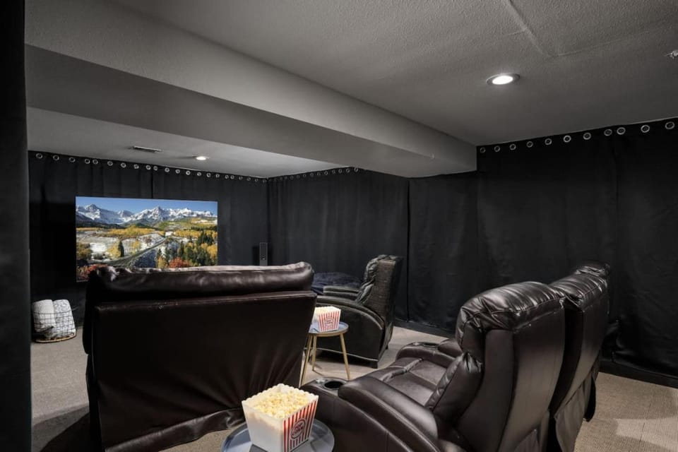 The MCM Movie Manor Big Backyard Movie Theater House in Westminster