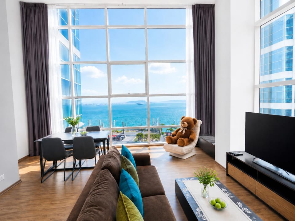 Living room, Sea view, Sea view