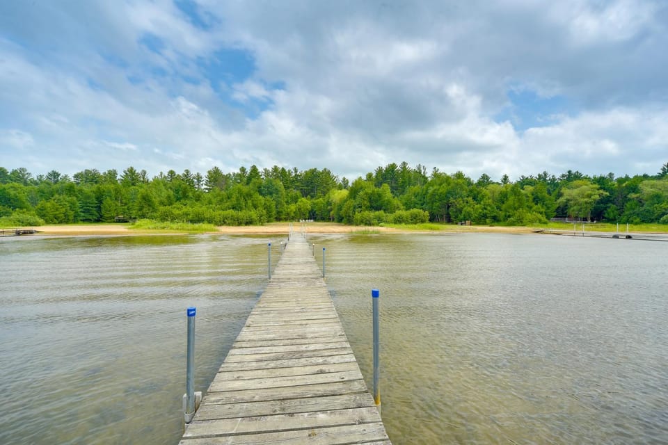 Private Beach on Shell Lake! Luxe Cabin Retreat Cabin in Shell Lake