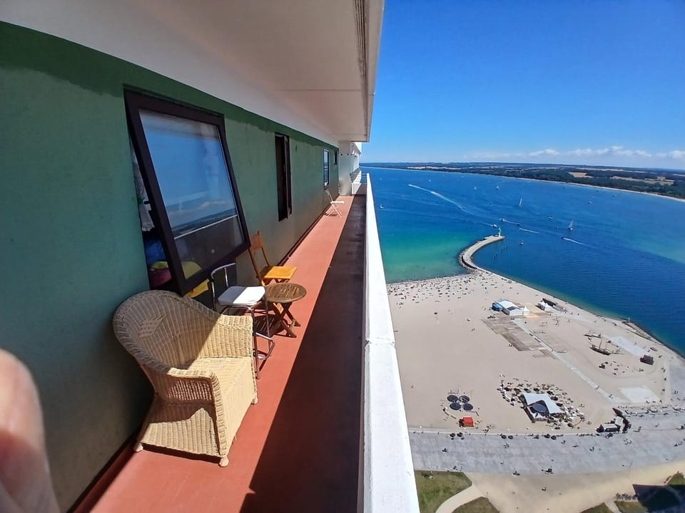 App am Meer bis 2 Personen32.Etage Apartment in Lubeck