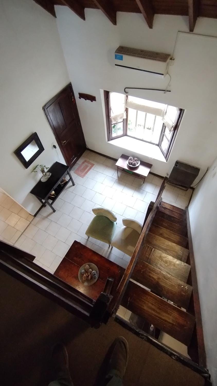 Living room, air conditioner