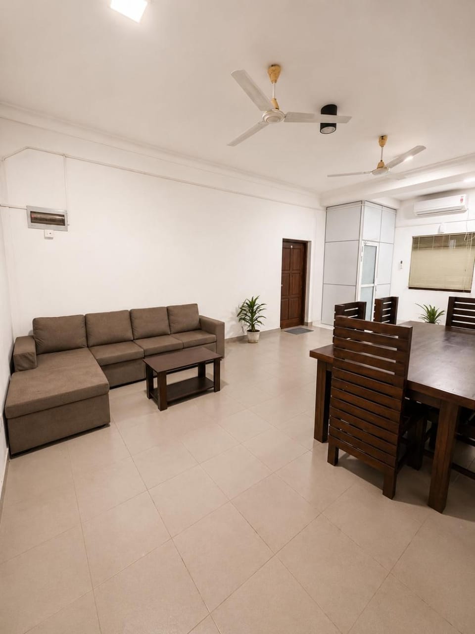 Living room, air conditioner