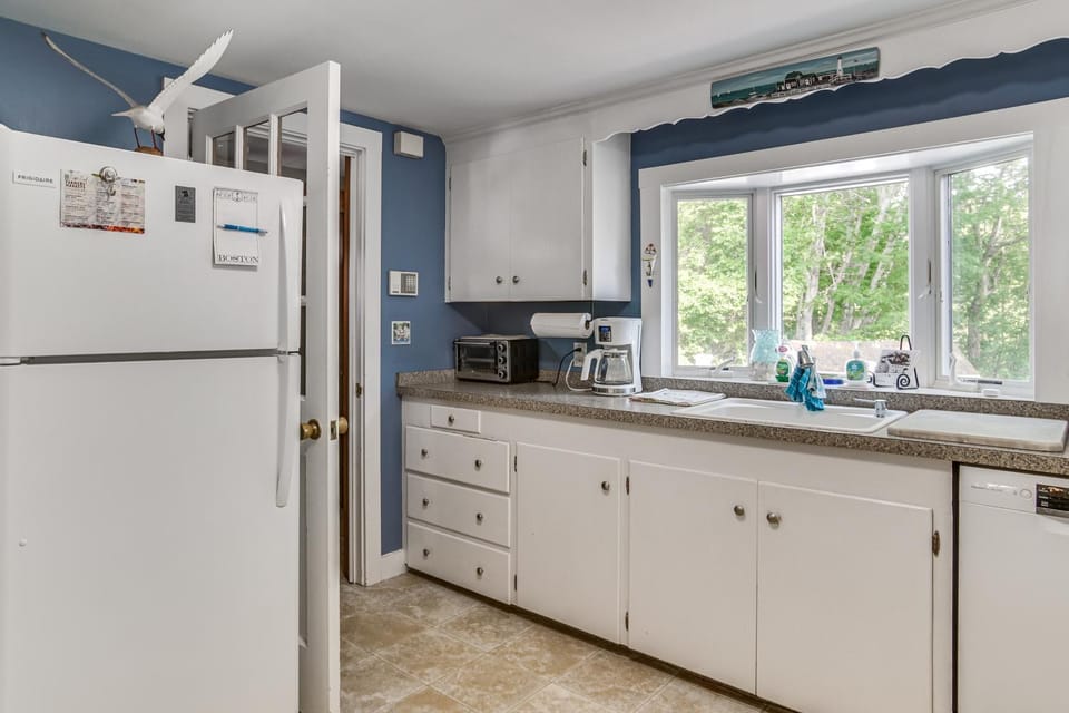 Walk to Beaches! Waterfront Hyannis Gem w/ Sunroom House in Hyannis Port