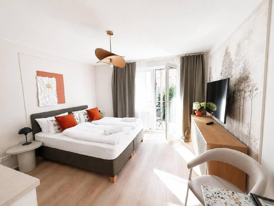Communal lounge/ TV room, Bed, TV and multimedia, Living room, Photo of the whole room, Seating area, Bedroom, towels