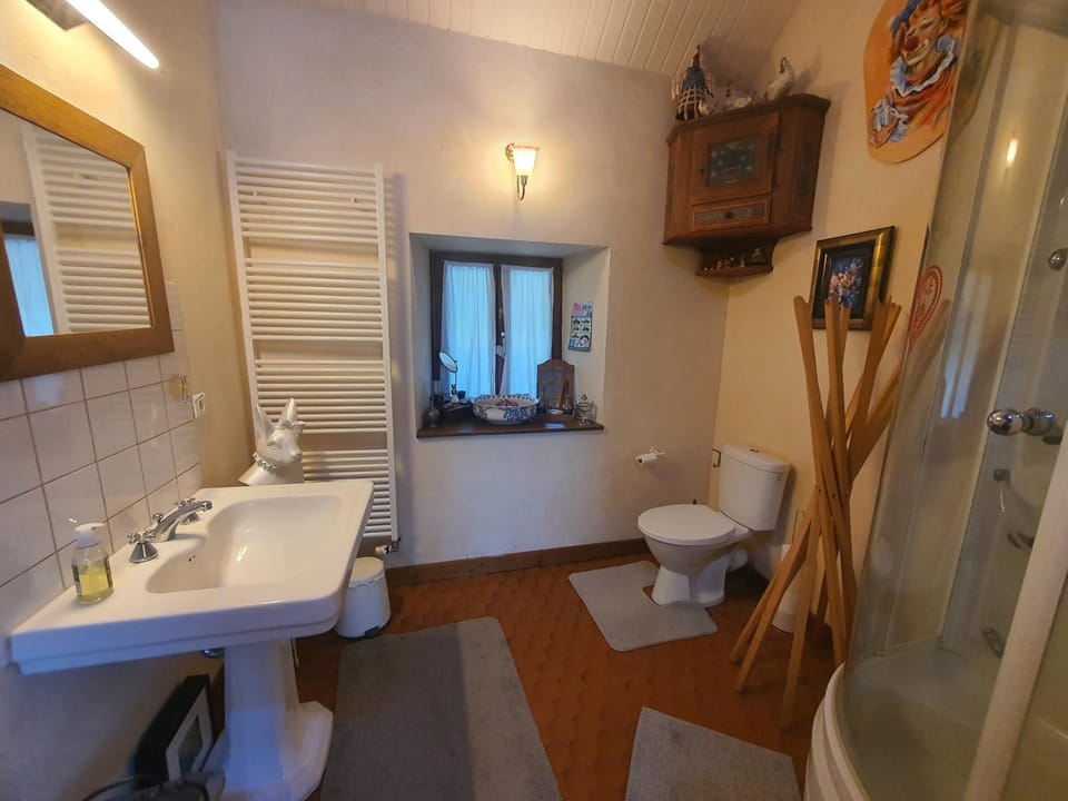 Bathroom, Living room