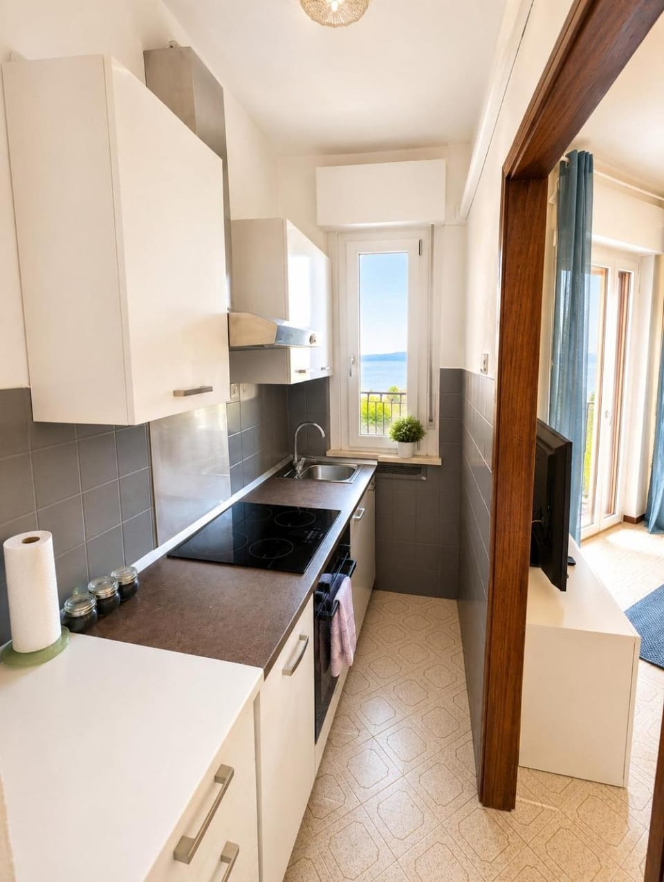 Kitchen or kitchenette, kitchen