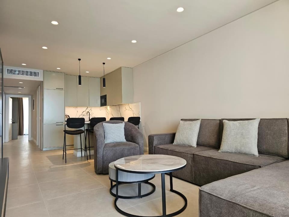 TV and multimedia, Kitchen or kitchenette, Living room, Seating area, Dining area, air conditioner