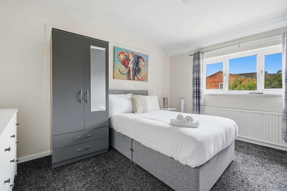 Bed, Bedroom, wardrobe