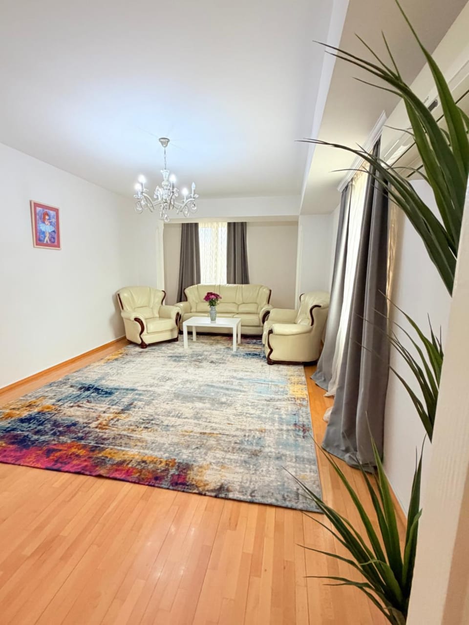 Spacious 4-Guest Stay near Station Square Metro & Fabrika Apartment in Tbilisi, Georgia