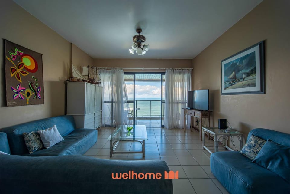 Apto no Guaruja com vista mar a 300m da Praia Apartment in State of São Paulo