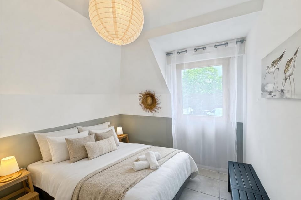 L'Azur - Spacieux & Terrasse - Plage - St Philibert Apartment in Brittany