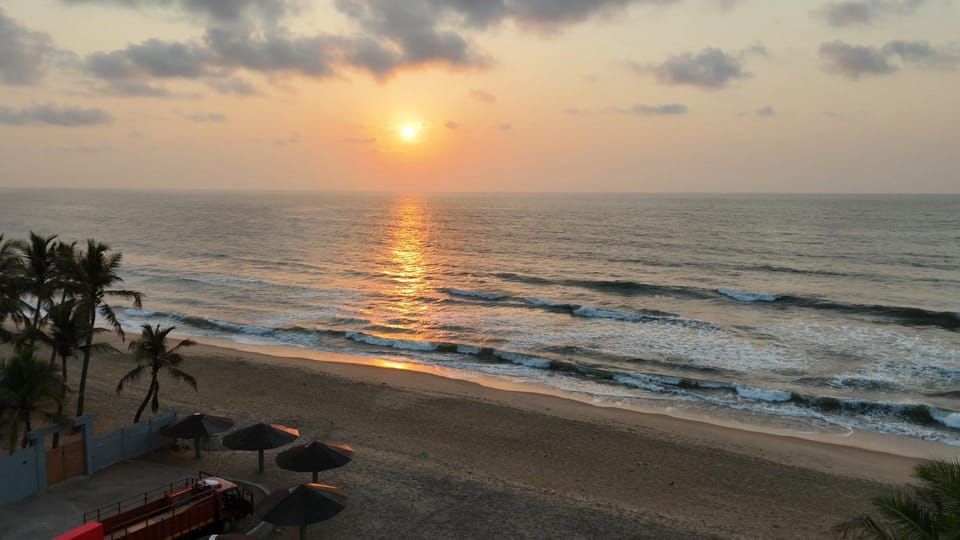 Beach, Sea view, Sunrise, Sunset