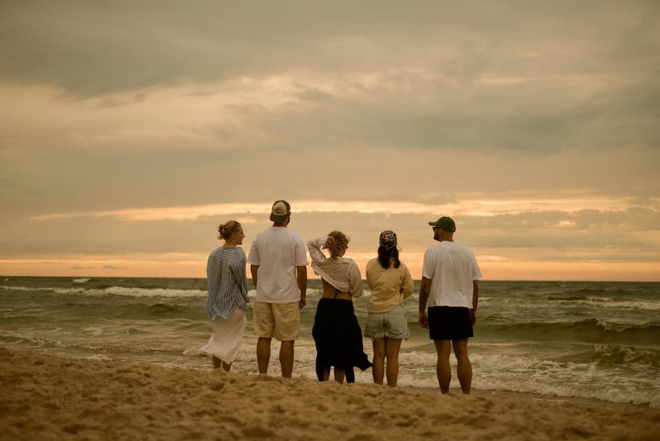 Day, People, Natural landscape, Beach, Guests, Sea view, group of guests