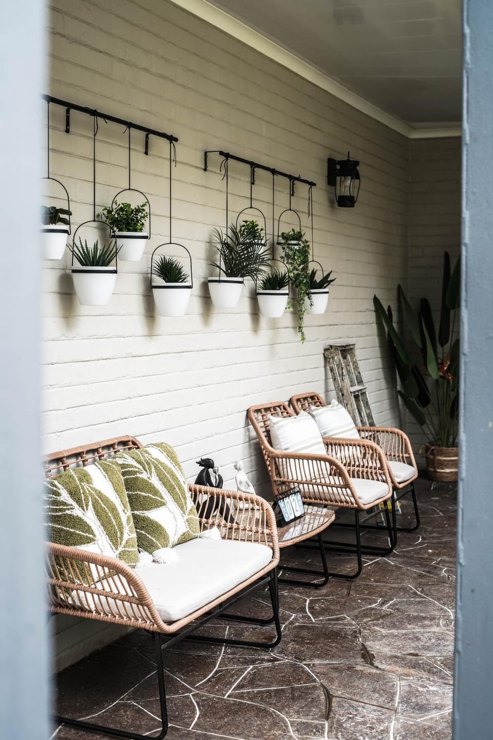 Seating area, Inner courtyard view