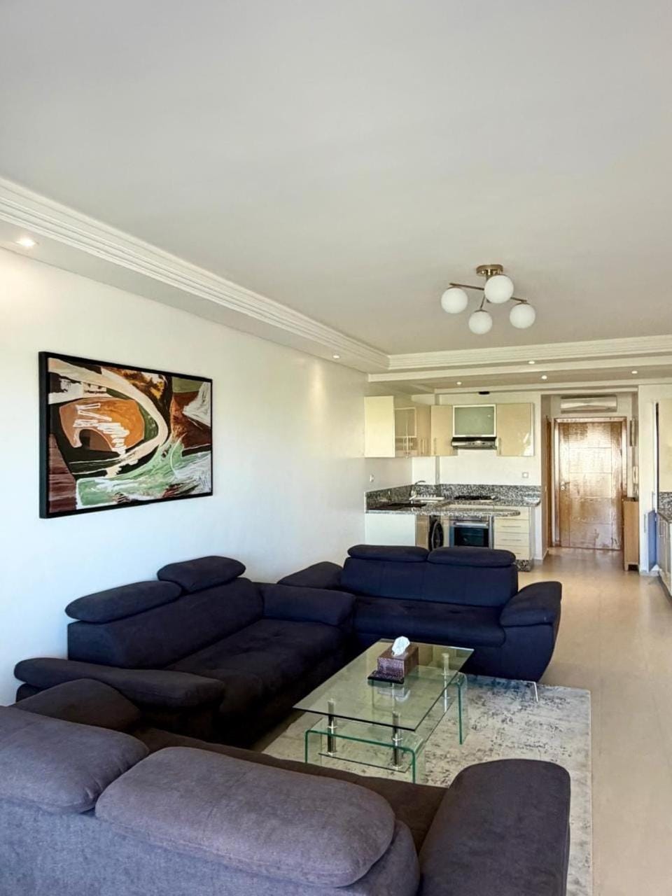 Ola Blanca 1 - Private residence with beach access Apartment in Casablanca-Settat