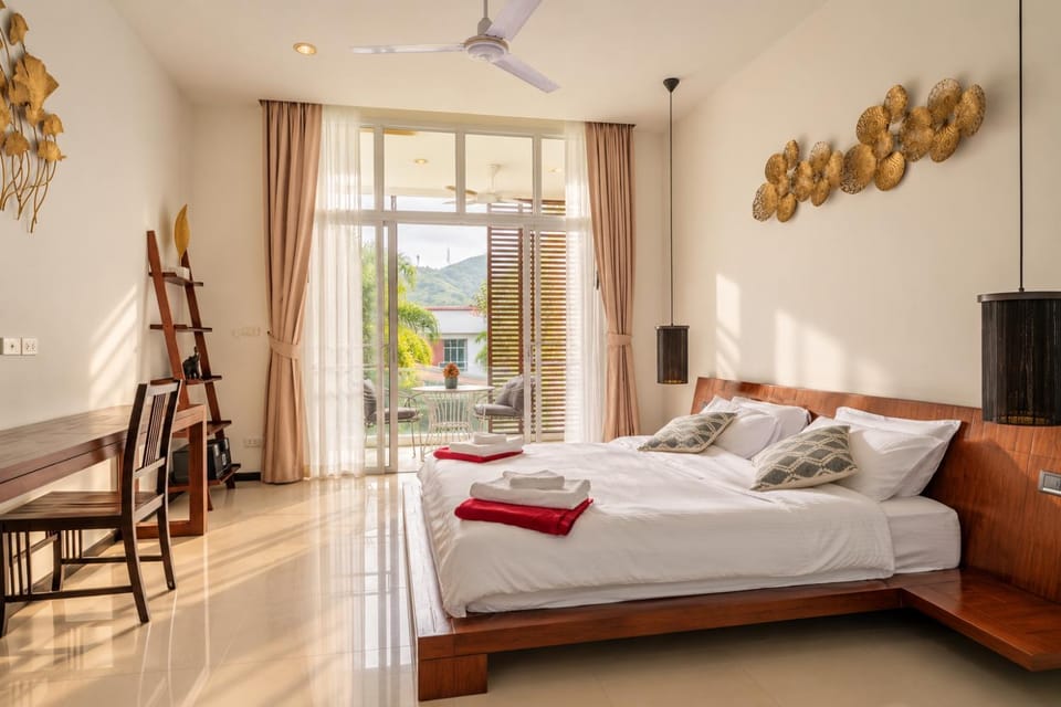 Bedroom, air conditioner