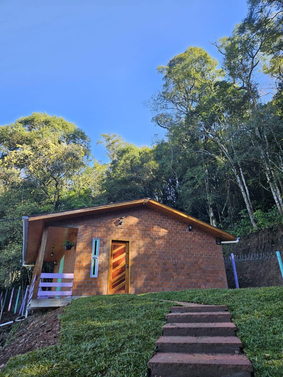 Casinha Lá no alto, Hospedagem Familiar em Carlos Barbosa, Serra Gaúcha Apartment in State of Santa Catarina