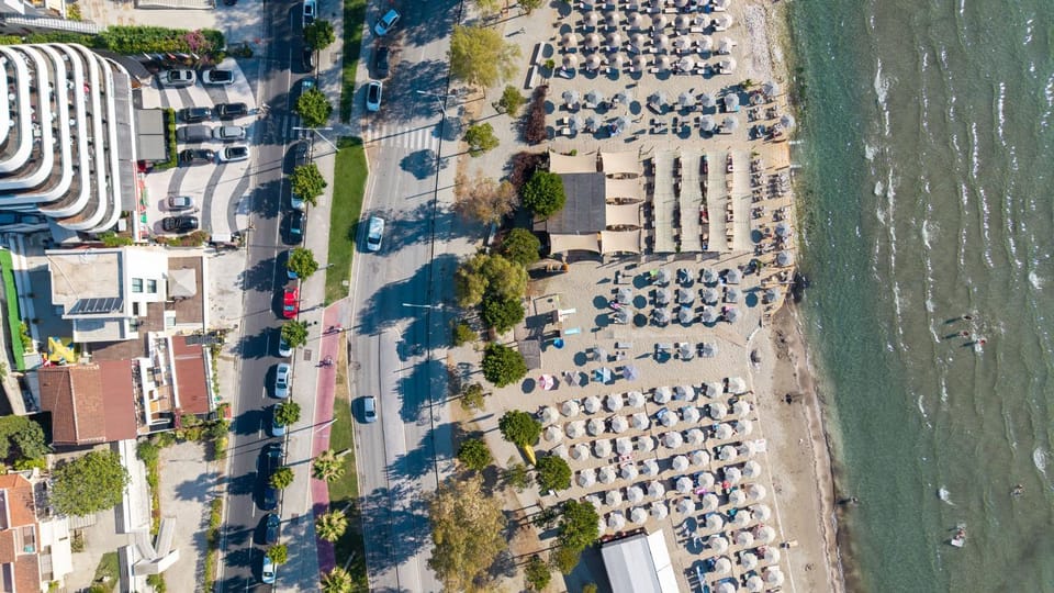 Beach, City view, Sea view