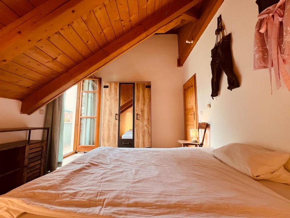 Wonderful rooftop gallery with a balcony Apartment in Bavaria