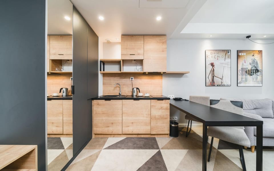 Studio - Podgorze, Kazimierz, Schindler's Factory - by Upstairs Apartment in Krakow