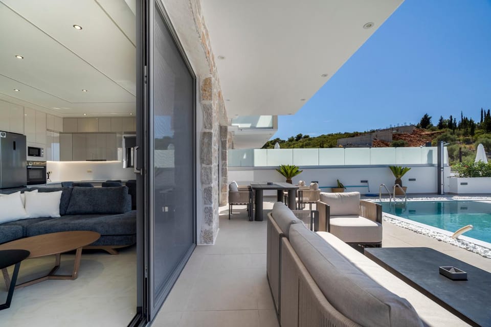 Villa Aurelia-private Pool Villa in Peloponnese, Western Greece and the Ionian