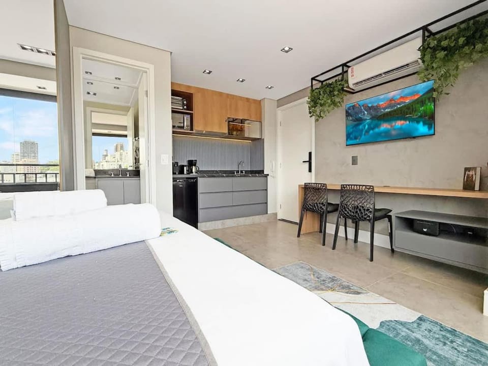 Beco do Batman - AC - Academia - Piscina - Wi-Fi Apartment in Sao Paulo City